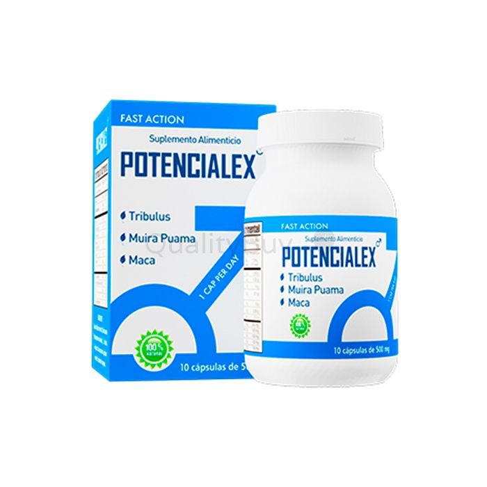 Potencialex caps - potenciador de la libido masculina